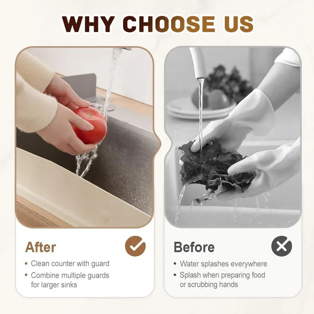 Splash Guard for Kitchen Sink & Countertop |🔥BUY 1 GET 1 FREE🔥